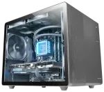 Mars Gaming MCMPRO Professional Compact PC Case mATX (Double Chamber)
