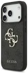 Guess PU 4G Metal Logo Strap Case Aizsargapvalks priek&scaron; Apple iPhone 17 Pro