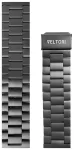VELTORI Smartwatch Strap Siksniņa viedpulkstenim vīrie&scaron;iem VT100 VT150 22mm VTB100 / melns