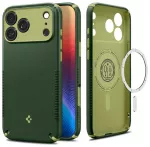 Spigen Nano Pop Hybrid telefono dėklas su MagSafe palaikymu telefonui iPhone 17 Pro Max | iPhone 18 Pro Max žalias
