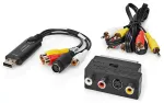 Video Converter (Analogue to Digital) SCART/RCA/S-Video - USB 2.0