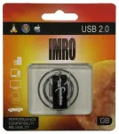 Imro pendrive 8GB USB 2.0 Edge black