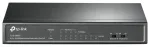 TP-Link TL-SF1008LP 8 prievadų 10/100 Mbps PoE komutatorius juodas