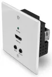 AV signalo perdavimo sistema Lindy Adap Lindy 70m Cat.6 HDMI 4K60 sieninė plok&scaron;tė extenderis