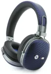 BMW Carbon Metal Parts and Logos Bluetooth Headphones Bezvadu austiņas ENC / tum&scaron;i zils