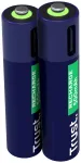 Trust 25585 Uzlādējams AAA akumulators 500mAh / zils, zaļ&scaron;