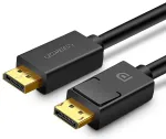 Ugreen DP102 10244 DisplayPort 1.2 4K / DisplayPort 1.2 4K laidas 1 m &ndash; Juodas
