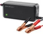 Qoltec Intelligent microprocessor charger 12V 5A | Rectifier for AGM GEL SLA battery | 6 - stage charging