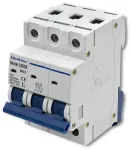 Qoltec Overcurrent Circuit Breaker B63| Fuse | AC | 63A | 3P