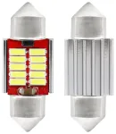 LED CANBUS 4014 10SMD Festoon C5W C10W C3W 31mm White 12V/24V