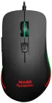 Mars Gaming MM118 Spēļu Pele ar Papildus Pogām / RGB / 400 - 9800 DPI / USB / Melna