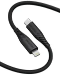 Swissten Soft Silicone USB-C - Lightning 60W Datu un Uzlādes vads 1.5m