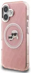 Karl Lagerfeld IML K&CH Heads Repeated Logo MagSafe Case Aizsargapvalks priek&scaron; Apple iPhone 16