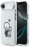 Case Karl Lagerfeld Karl & Choupette Back MagSafe Aizsargapvalks priek&scaron; iPhone Air / caurspīdīgs