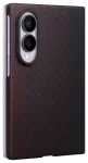 Samsung EF-KF971SRE Carbon Magnet Case Aizsargapvalks priek&scaron; Galaxy Z Fold 8 / sarkans