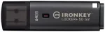 Kingston IronKey Locker Plus 50 G2 USB Zibatmiņa 64GB