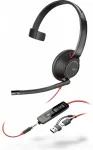 Headset Blackwire 5210 USB-C + 3.5mmP +USB-C|A 8X230AA