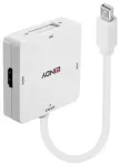LINDY Mini-DisplayPort uz HDMI 4K30/DVI/VGA adapters
