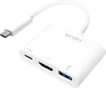 Logilink Adapter USB3.2 Gen1 Typ-C > HDMI+USB-A+USB-C 60W PD
