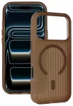 Tel Protect Twist telefono dėklas su MagSafe palaikymu iPhone 16 Pro rudas