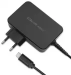 Qoltec Turbo kelioninis įkroviklis | 120W | PD | USB-C | su USB-C laidu komplekte | juodas