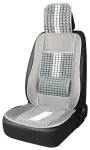 Seat mat with lumbar support and headrest AMIO-03647