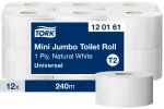 Tualetes papīrs Tork 120161 Universal Jumbo Mini T2, pelēks, 1 slānis, 240 m, 2400 lapas, 1 rullis