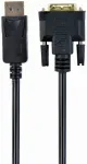 Gembird CC-DPM-DVIM-3M DisplayPort to DVI-D kabelis 3m