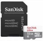 Sandisk Ultra microSDHC 32GB + Adapteris Atmiņas karte