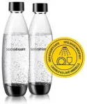 SodaStream PET Bottle DuoPack Fuse (2 Bottles, 1L, black) (1741260410)