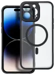 FULL MATTE MAG COVER telefono dėklas su MagSafe palaikymu iPhone 14 Pro Max juodas