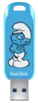 Flash drive Sandisk Smurfs 256GB Brainy Smurf Edition