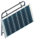 Adjustable balcony mounting bracket for photovoltaic panels SBR02