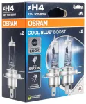 Halogen Bulb Osram H4 12V 100/90W P43t Cool Blue Boost 5000K / 2pcs