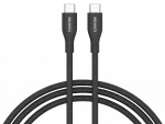 Canyon CC60SC10 duomenų perdavimo ir įkrovimo laidas | USB-C į USB-C | 60W | 1m | juodas