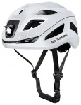 Rockbros ZK-077 Bicycle Helmet with Integrated Multi-Directional Lighting 57-61 cm - White