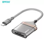 &bdquo;BWOO&ldquo; adapteris &bdquo;Type C&ldquo; į SD / TF kortelę BZ64