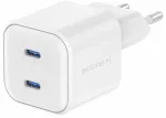 Swissten GaN PD 2x USB-C Tīkla Lādētājs 20W