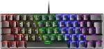 Mars Gaming MK60BUS Spēļu mehāniskā tastatūra RGB / Blue Switch / US