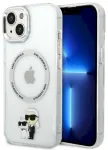 Karl Lagerfeld KLHMP14MHNKCIT Iconic Karl&Choupett Aizsargapvalks priek&scaron; iPhone 14 Plus/15 Plus 6,7" / caurspīdīgs