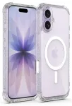 X-ONE Dropguard Pro compatible with MagSafe for iPhone 17 glitter white