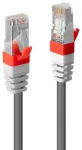 LINDY Cat6(A) SSTP / S/FTP PIMF tinklo kabelis pilkas 7.50m 10Gbit