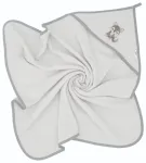 Dvielis ar kapuci WOLF 100x100cm BL226