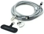 Karl Lagerfeld CBDY Choupette Charm duomenų perdavimo ir įkrovimo laidas | USB-C į USB-C | juodas