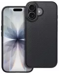 Carbon Elite Mag telefono dėklas su MagSafe palaikymu iPhone 17 juodas