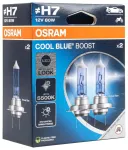 Halogen Bulb Osram H7 12V 80W PX26d Cool Blue Boost 5500K /2pcs NEW MODEL