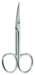 Beter Professional Curved Chrome Manicure Scissors for Cuticle