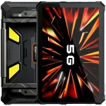 Blackview Active 12 Pro tvirtas plan&scaron;etinis kompiuteris 5G 12GB/256 11 colių FHD 1920x1200 IPS 90Hz LCD Corning Glass 3 + PROJEKTORIUS 120 colių MT7300 a&scaron;tuonių branduolių 2.5GHz 50MP priekinė/108MP g