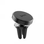 HOCO CA47 magnetinis automobilinis telefono laikiklis ant oro grotelių juodas