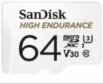 SanDisk MAX Endurance 4K 64GB + Adapteris Atmiņas karte